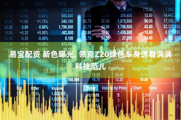 易宝配资 新色曝光, 领克Z20绿色车身透着满满科技范儿